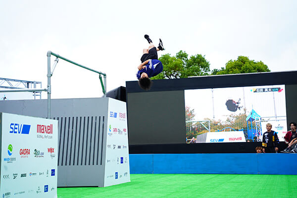 パルクール大会の開催