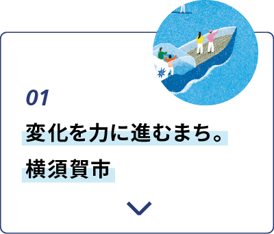 01:変化を力に進むまち。横須賀市